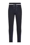 Herren Jogginghose Navy / White