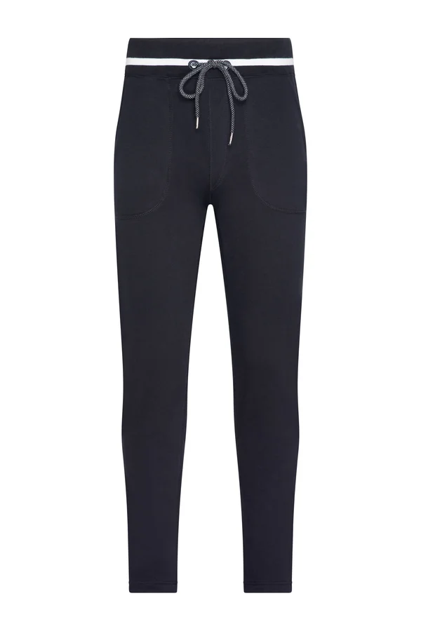 Herren Jogginghose Navy / White