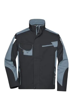 Workwear Jacket - STRONG - black/carbon