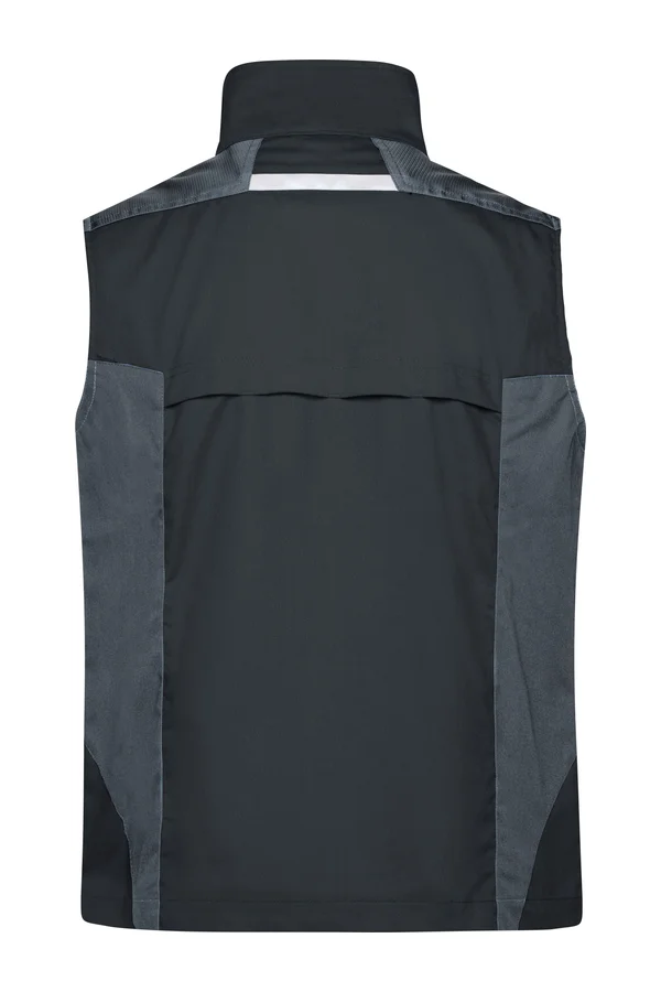Workwear Vest - STRONG - black/carbon