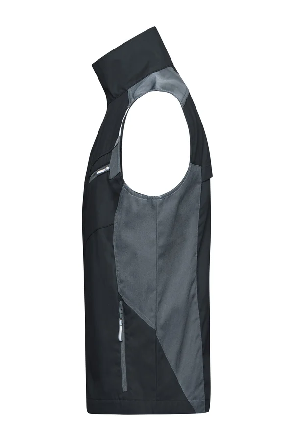 Workwear Vest - STRONG - black/carbon