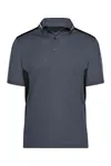 Herren Workwear Piqué Polo - Strong carbon/black