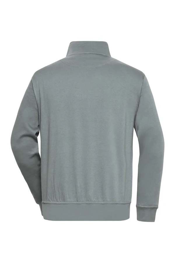 Workwear Half Zip Sweat Dark Grey