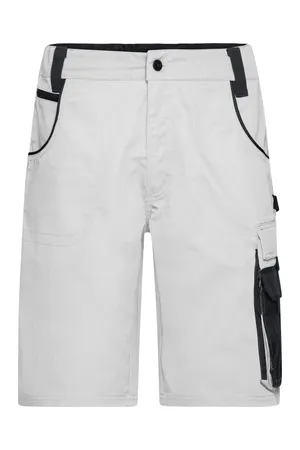 Workwear Bermudas -STRONG- white/carbon