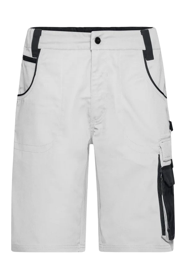 Workwear Bermudas -STRONG- white/carbon