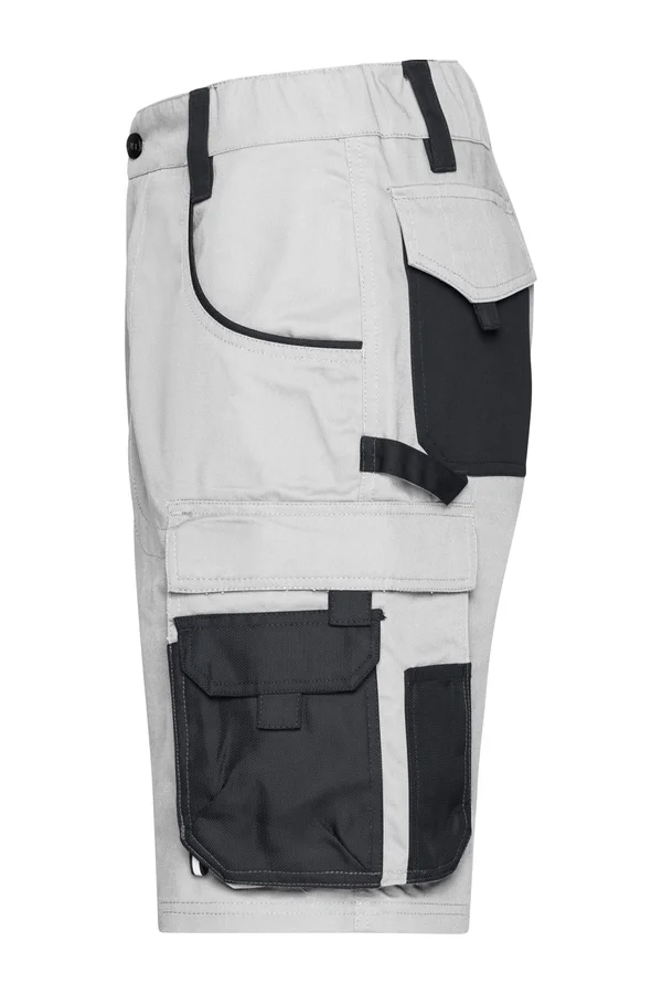 Workwear Bermudas -STRONG- white/carbon