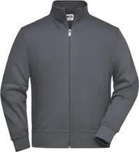 Sweatjacke mit Stehkragen