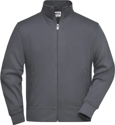 Sweatjacke mit Stehkragen
