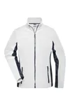 Ladies´ Workwear Fleece Jacket -STRONG- white/carbon