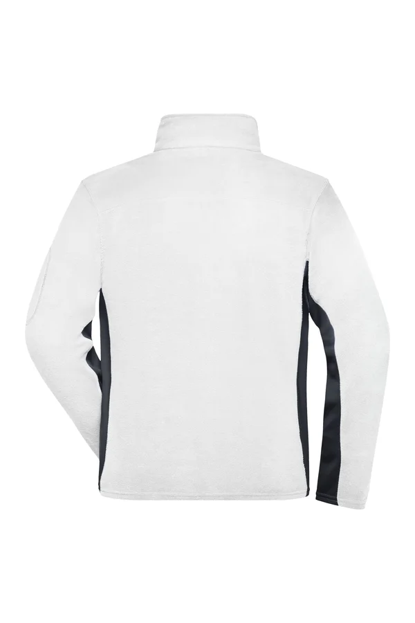 Men´s Workwear Fleece Jacket -STRONG- white/carbon
