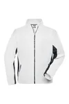 Men´s Workwear Fleece Jacket -STRONG- white/carbon