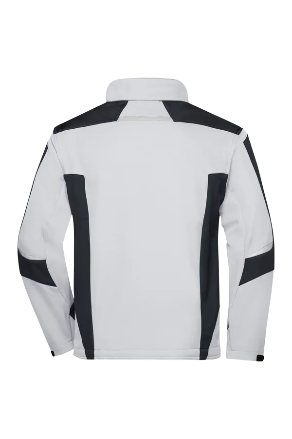 Workwear Softshell Jacket -STRONG- white/carbon
