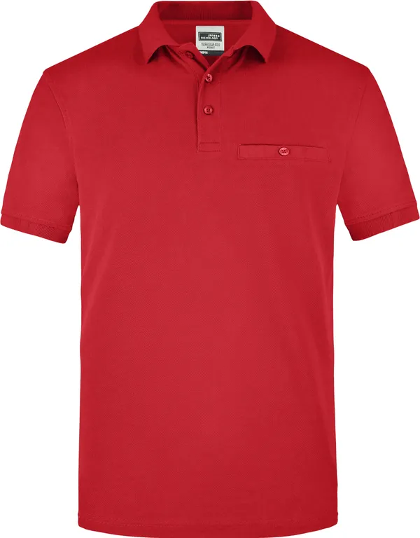 Herren Workwear Polo mit Brusttasche