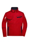 Workwear Jacke - Color red/navy
