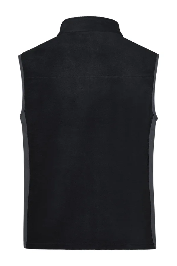 Men´s Workwear Fleece Vest - STRONG - black/carbon
