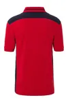 Men´s Workwear Polo - COLOR - red/navy