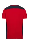 Men´s Workwear T-Shirt - COLOR - red/navy