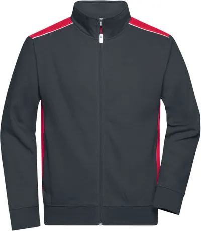 Herren Workwear Sweat Jacke - Color