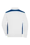Men´s Workwear Sweat Jacket - COLOR - white/royal