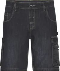 Workwear Denim Stretch Bermudas