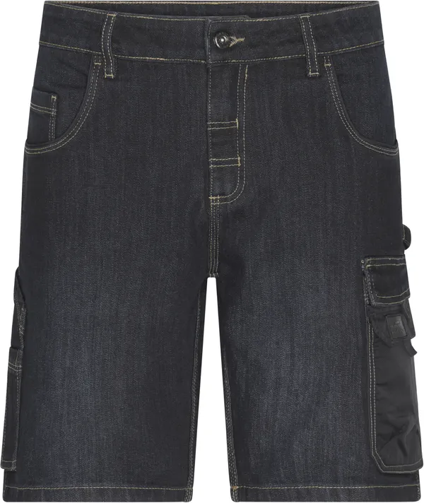 Workwear Denim Stretch Bermudas
