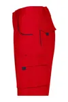 Workwear Bermudas - COLOR - red/navy