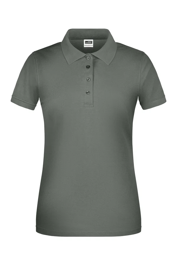 Ladies´ Bio Workwear Polo Dark Grey