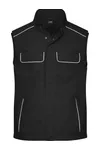 Workwear Softshell Light Gilet - Solid Black