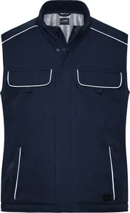 Workwear Softshell Padded Gilet - Solid