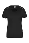 Damen Workwear T-Shirt - Solid Black
