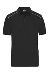 Men´s  Workwear Polo - SOLID - Black