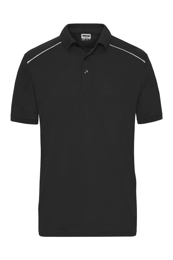 Men´s Workwear Polo - SOLID - Black