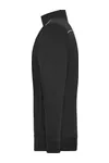 Men´s Workwear Sweat-Jacket - SOLID - Black