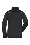 Ladies´ Knitted Workwear Fleece Jacket - SOLID - Black / Black