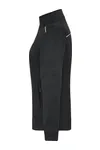 Ladies´ Knitted Workwear Fleece Jacket - SOLID - Black / Black