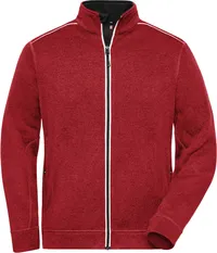 Herren Workwear Strickfleece Jacke - Solid