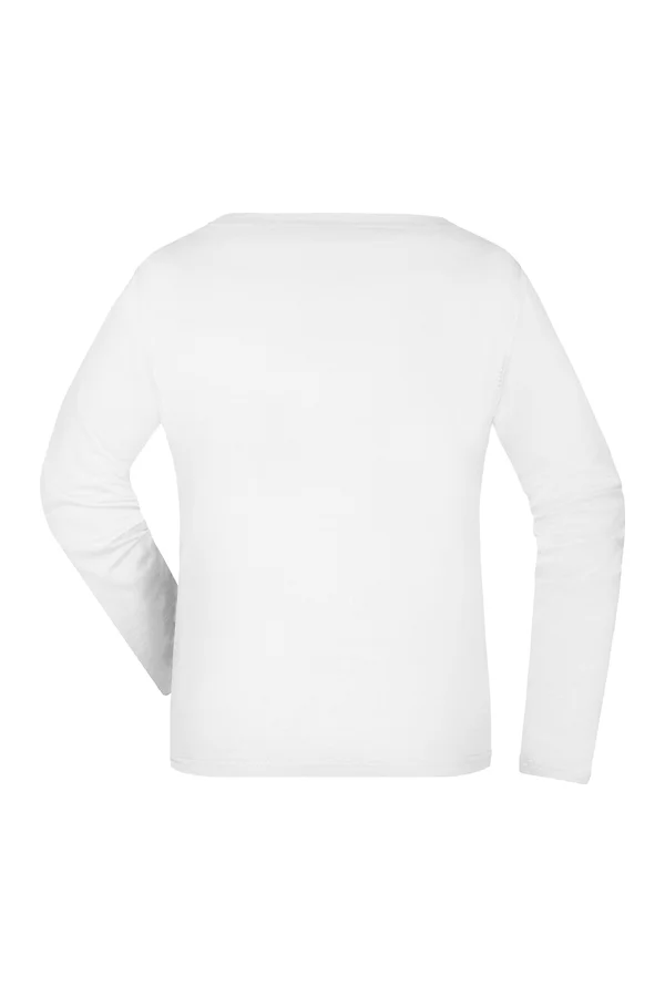 Ladies´ Shirt Long-Sleeved Medium White