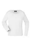 Ladies´ Shirt Long-Sleeved Medium White