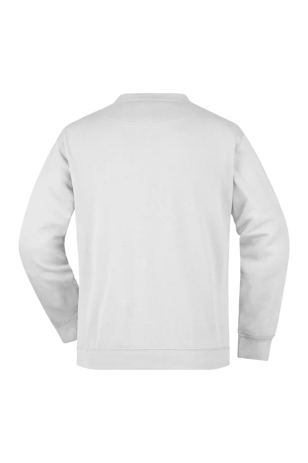 Men´s Round Sweat Pocket White