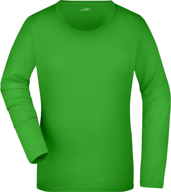 Damen Stretch T-Shirt langarm