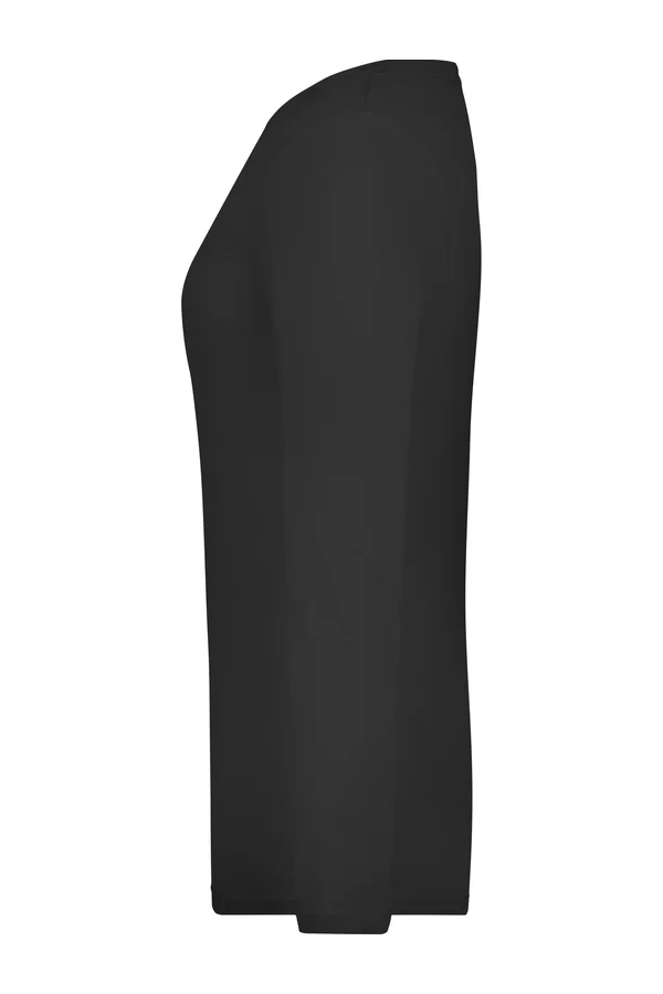 Ladies´ Stretch Shirt Long-Sleeved Black