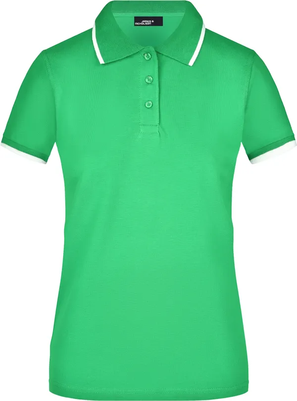 Damen Piqué Polo Tipping