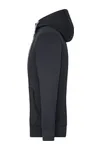 Men´s Lifestyle Zip-Hoody Black / Grey Heather