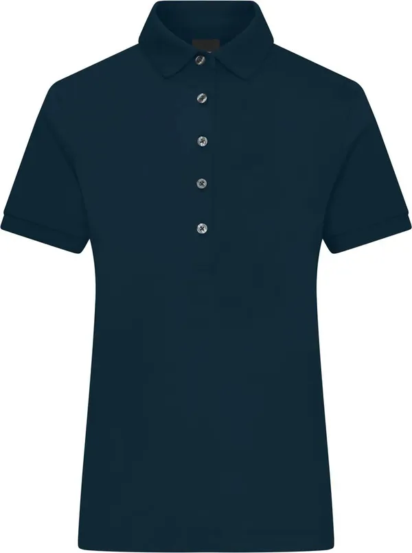 Herren Button-Down Piqué Polo