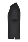 Men´s Plain Polo black/black white