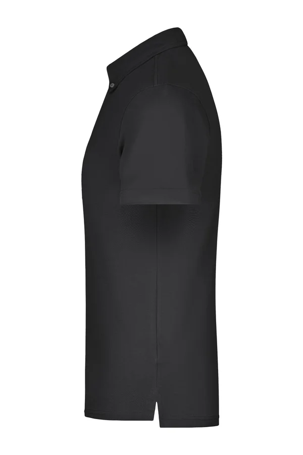 Men´s Plain Polo black/black white