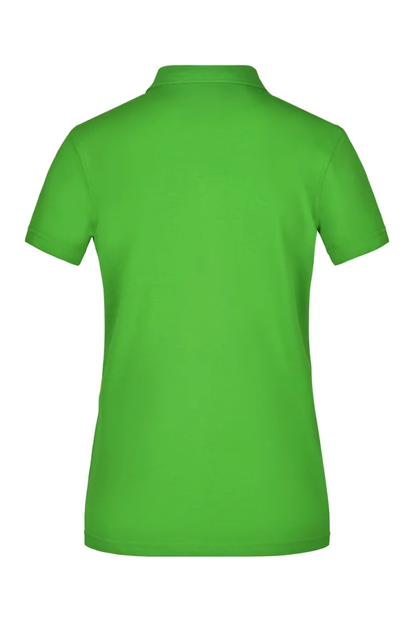 Ladies´ Plain Polo lime green/lime green/white