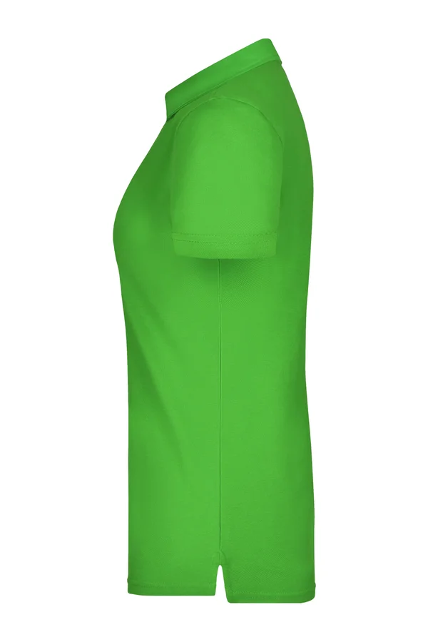 Ladies´ Plain Polo lime green/lime green/white