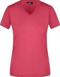 Tailliertes Damen V-Ausschnitt T-Shirt