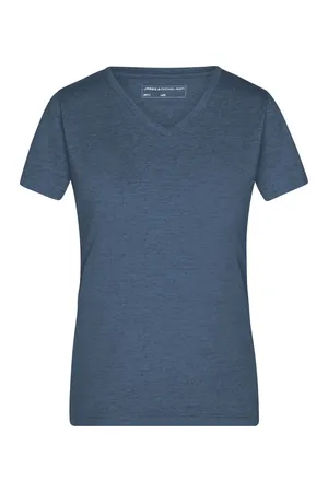 Ladies´ Heather T-Shirt blue melange